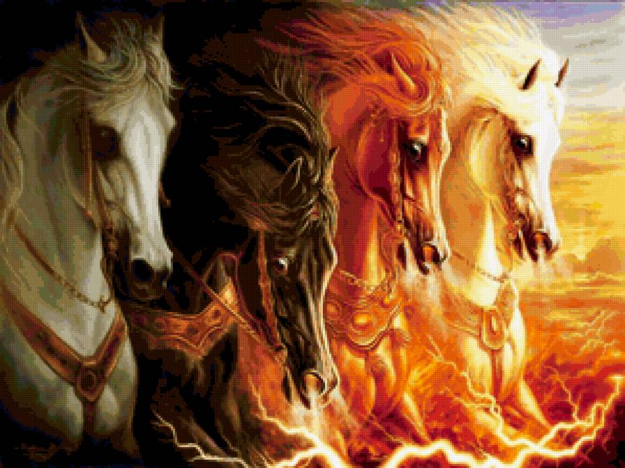 кони - кони, животные, лошади - предпросмотр