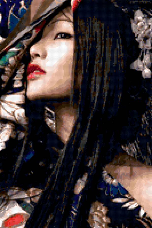 японка - девушка, японка - предпросмотр