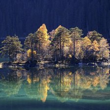 Схема вышивки «островок»