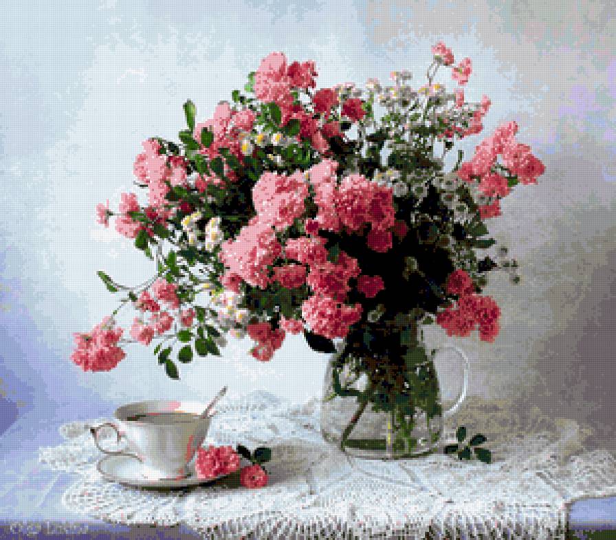 утренние розы - розы - предпросмотр