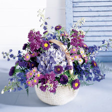 Схема вышивки «цветы»