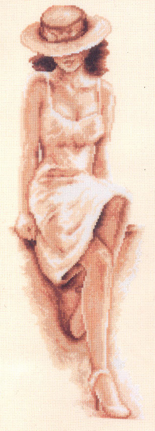 Девушка - ретро, девушка - оригинал