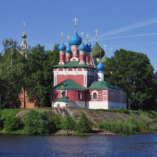 Схема вышивки «Храм Углича»