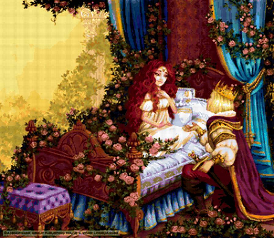 спящая красавица - сказка, романтика, любовь - предпросмотр