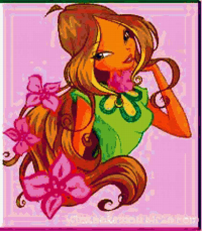 Флора - винкс, флора - предпросмотр