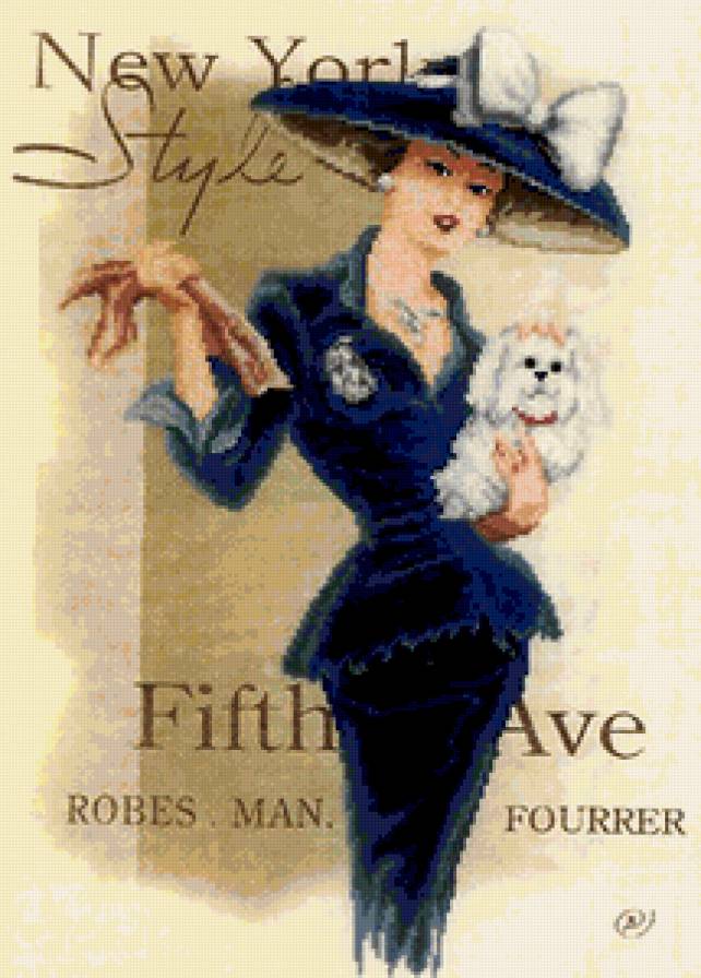 Девушка - ретро, девушка - предпросмотр