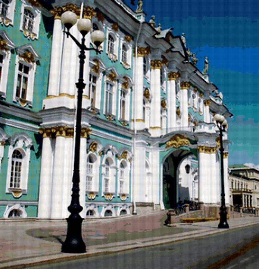 зимний дворец - санкт-петербург, дворцы, питер, замки мира - предпросмотр