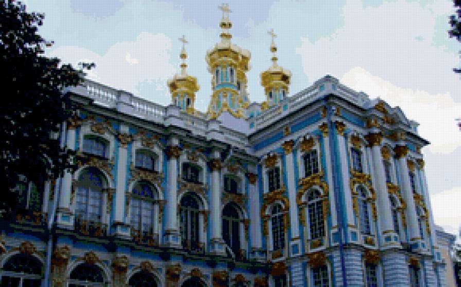 дворец - замки мира, дворцы, купола, питер, замок - предпросмотр