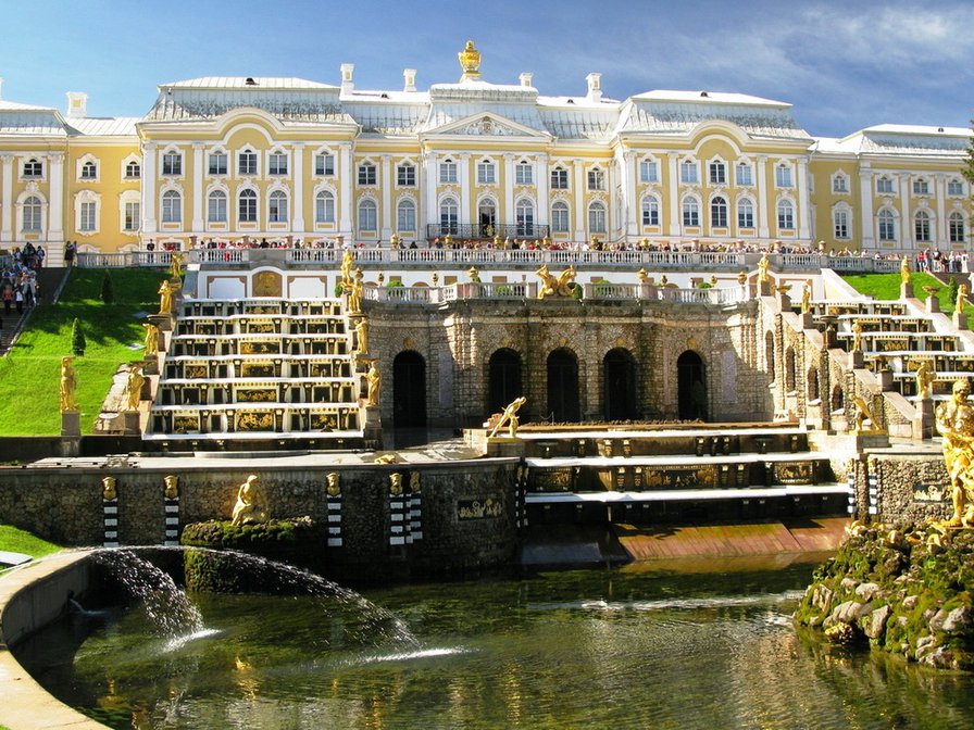 летний дворец - санкт-петербург, питер, замки мира, дворцы, фонтаны, замок - оригинал