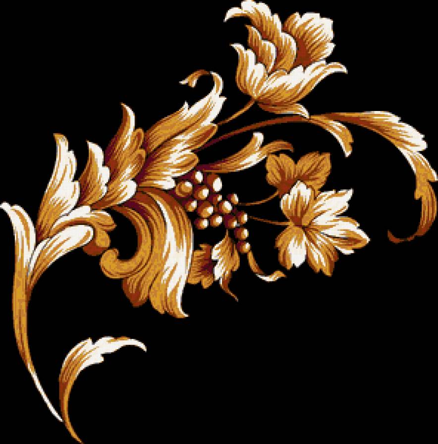 "Золотые" цветы - предпросмотр