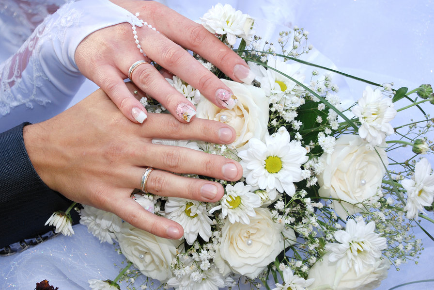 замужем - свадьба кольца - оригинал