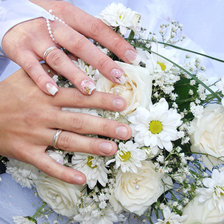 Схема вышивки «замужем»