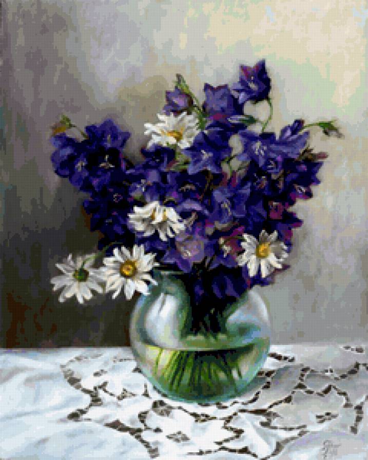 Колокольчики - букеты, цветы, красота, букет, растения, цветочки, природа - предпросмотр