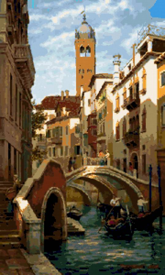 венеция - картина, живопись - предпросмотр
