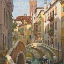 Схема вышивки «венеция»