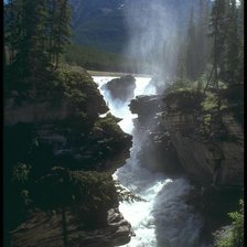 Оригинал схемы вышивки «водопад» (№178023)