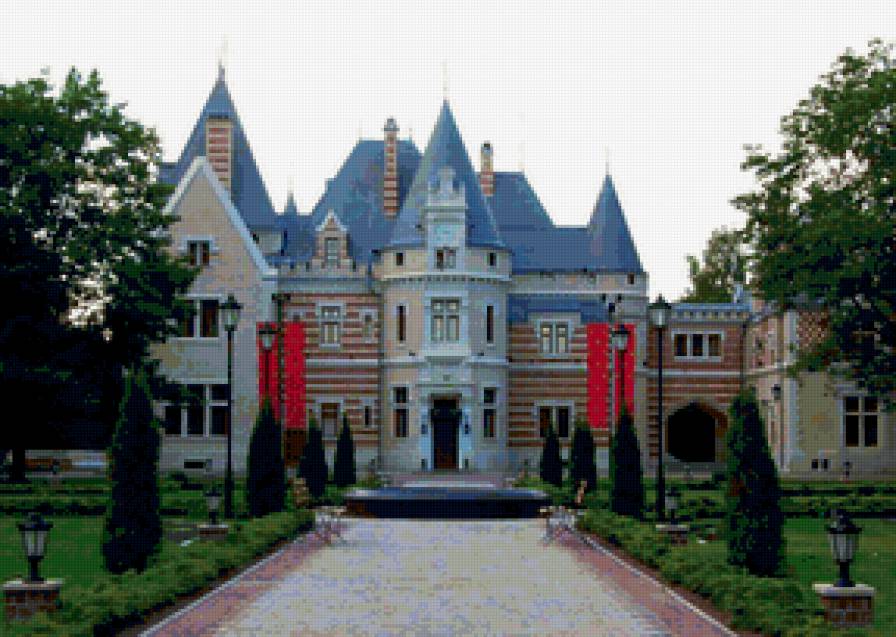 замки мира - дворец, особняк, сквер, дворцы, усадьба, замок, дом - предпросмотр