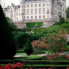 Схема вышивки «замки мира»