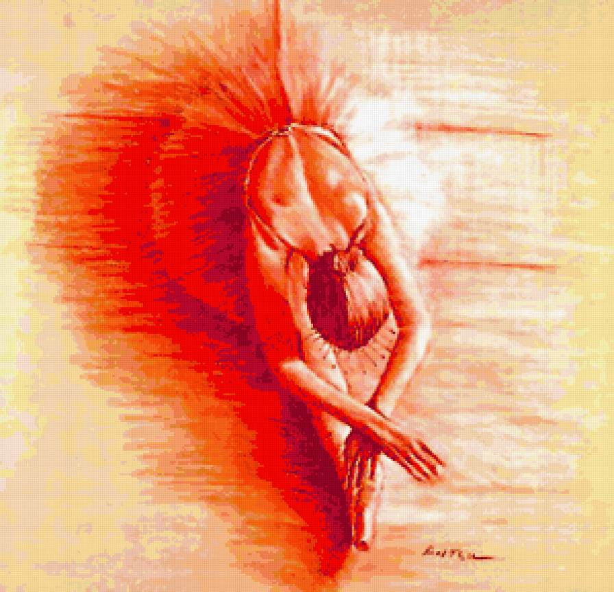 Балерина - грация танец, балет, женщина, портрет, красота, балерина - предпросмотр