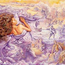 Схема вышивки «Josephine Wall»