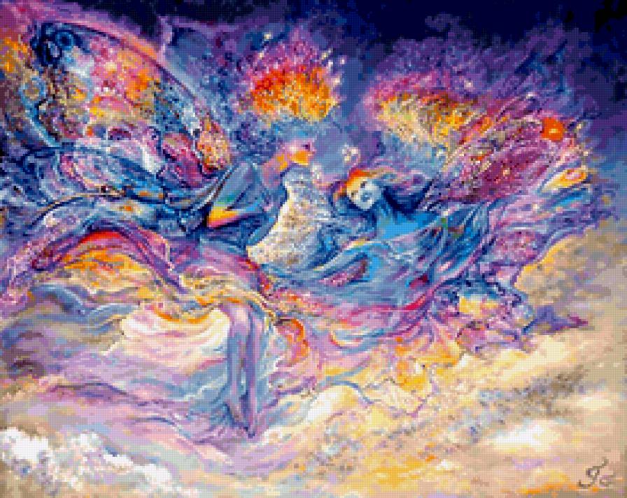 Josephine Wall - фэнтези - предпросмотр