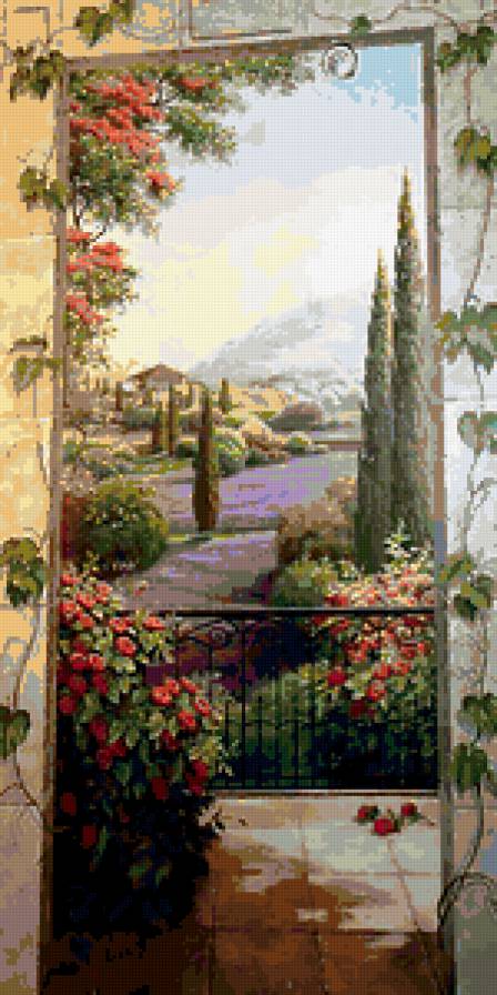 Пейзаж Тосканы - италия, пейзаж - предпросмотр