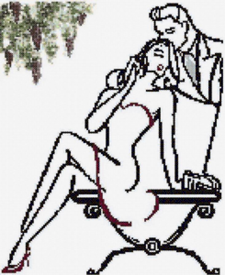 Пара - силуэт, пара - предпросмотр