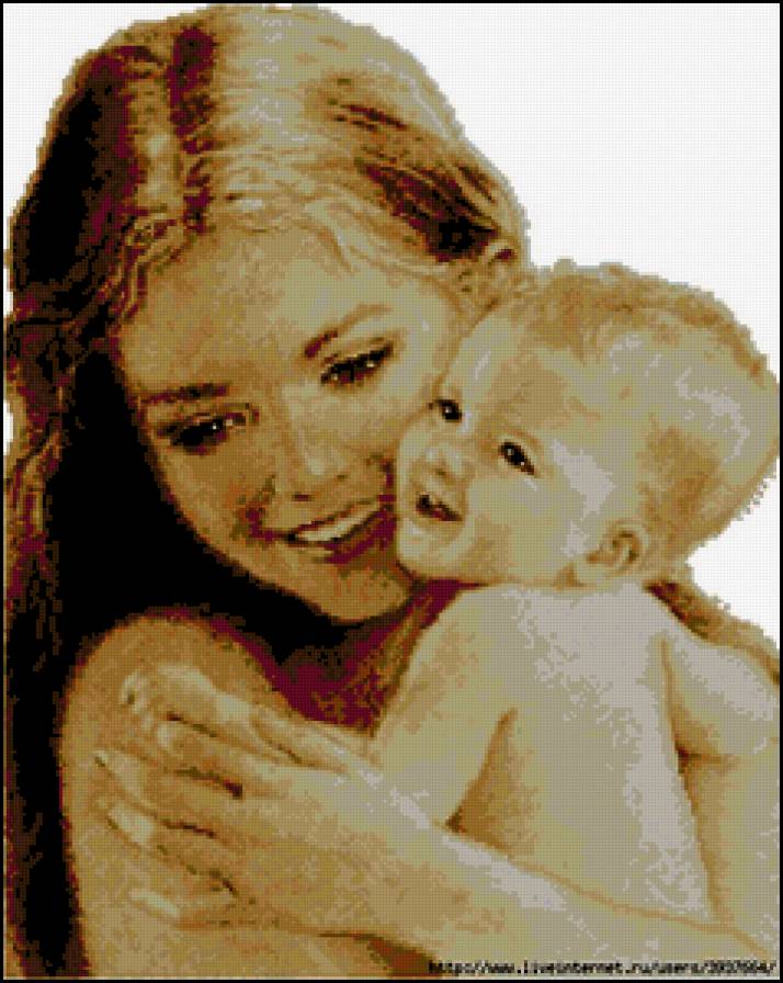 Мама с ребёнком - ребенок, счастье, мама - предпросмотр