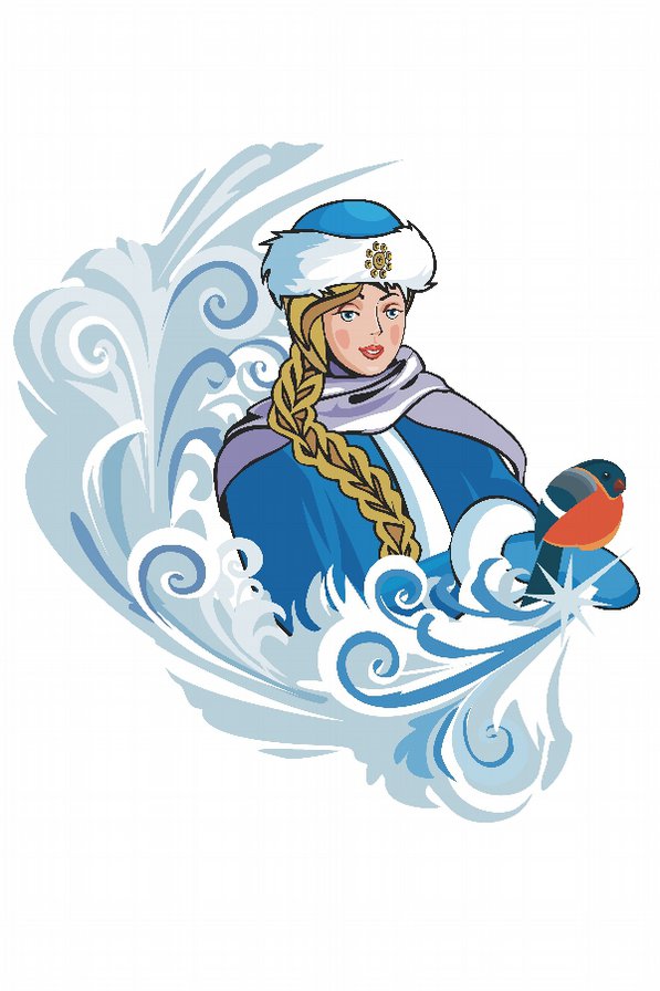 снегурочка - новогоднее - оригинал