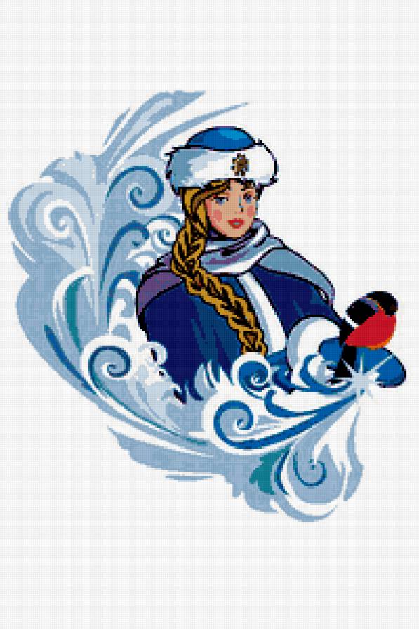 снегурочка - новогоднее - предпросмотр