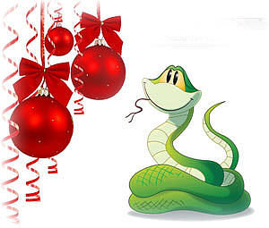 символ года - змея, символ года, игрушки - оригинал