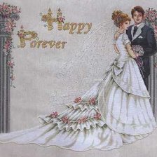 Оригинал схемы вышивки «свадьба» (№179592)