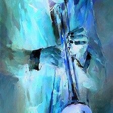 Схема вышивки «Джаз.»