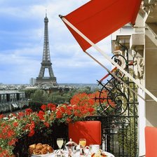 Схема вышивки «Утро в Париже»