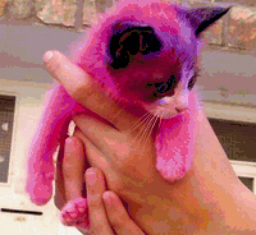 розовое создание - предпросмотр