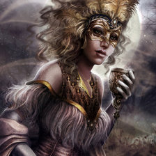 Схема вышивки «венецианский карнавал»