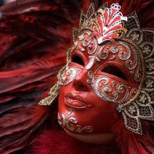 Схема вышивки «в красном»