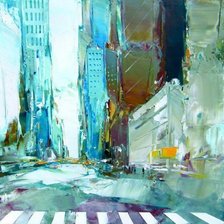 Улицы Нью-Йорка.