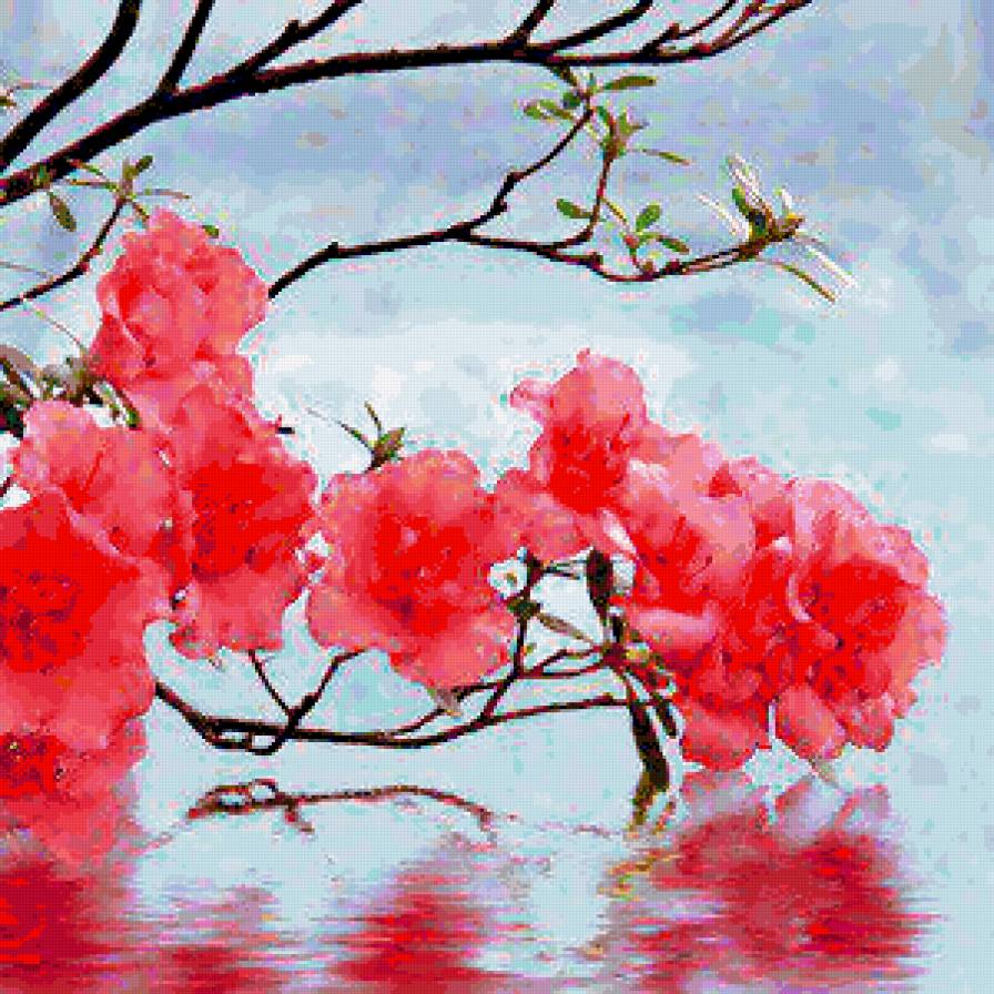 bahar dalı - çiçek - предпросмотр