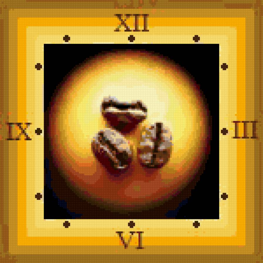 Часы - кофе - часы, кофе - предпросмотр