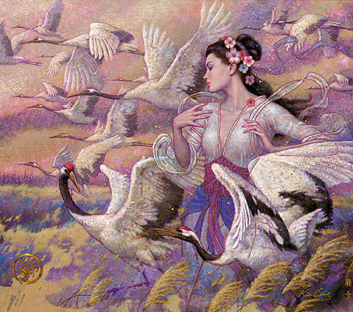 Karl Bang - картины, женские образы - оригинал