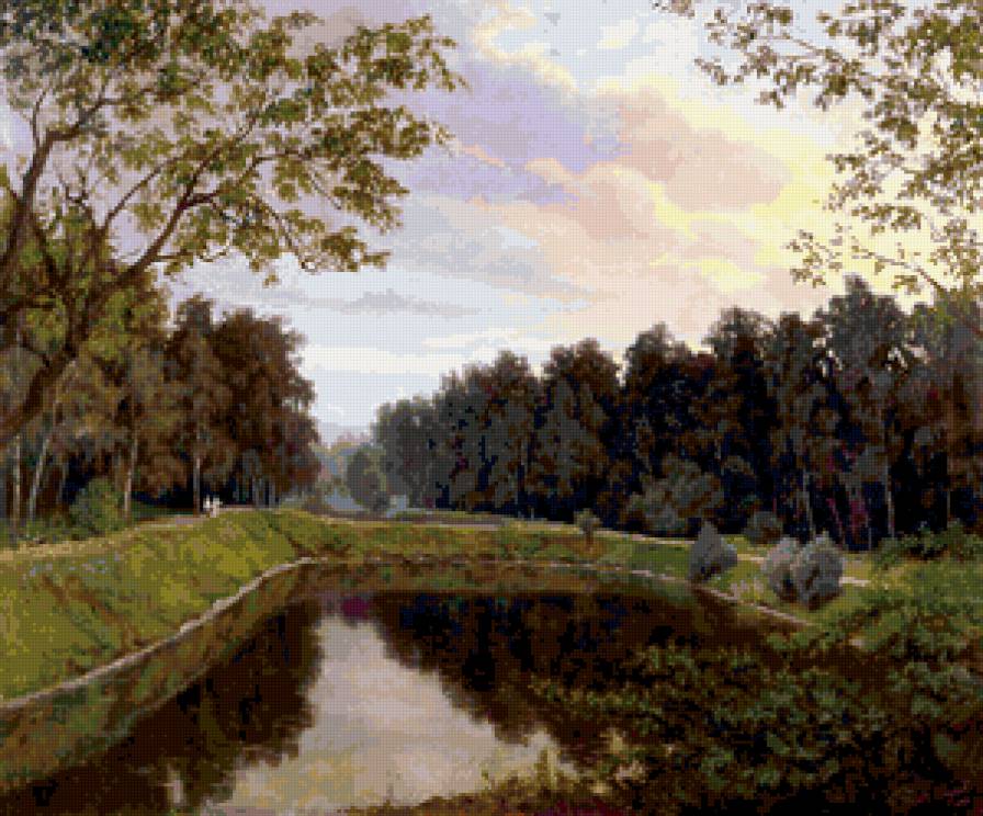 №180747 - пейзаж, искусство, картина, живопись - предпросмотр