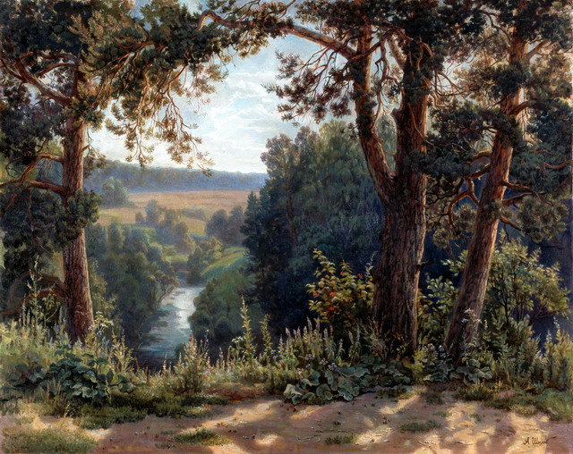 №180750 - пейзаж, живопись, искусство, картина - оригинал