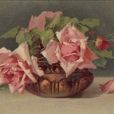 Оригинал схемы вышивки «Букет Роз» (№180819)