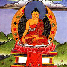 Схема вышивки «Buddha Ratnasambhava»