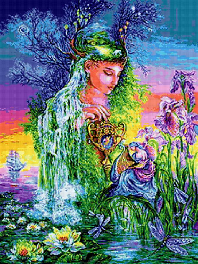 №181074 - люди, пейзаж, девушка - предпросмотр