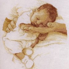 Схема вышивки «ребёнок»