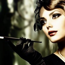 Схема вышивки «Мадмуазель»