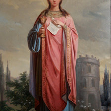 Оригинал схемы вышивки «Святая Великомученица Варвара» (№181872)
