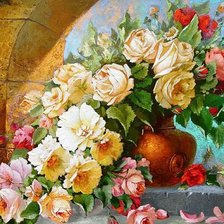 Схема вышивки «натюрморт»